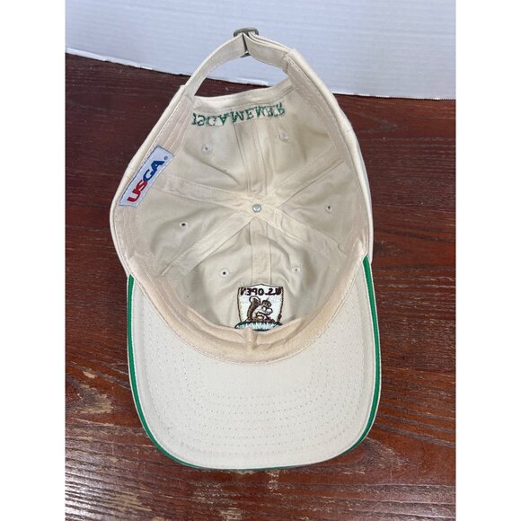 2007 U.S. Open Oakmont USGA Member Cap Beige Adjustable Hat Embroidered Logo X3 - Picture 4 of 5